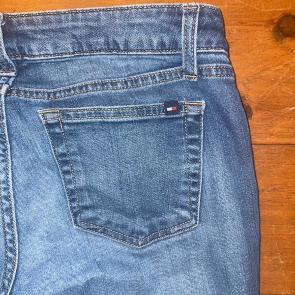 Tommy Hilfiger Blue Denim Straight Leg Jeans 4 Short - Picture 7 of 13
